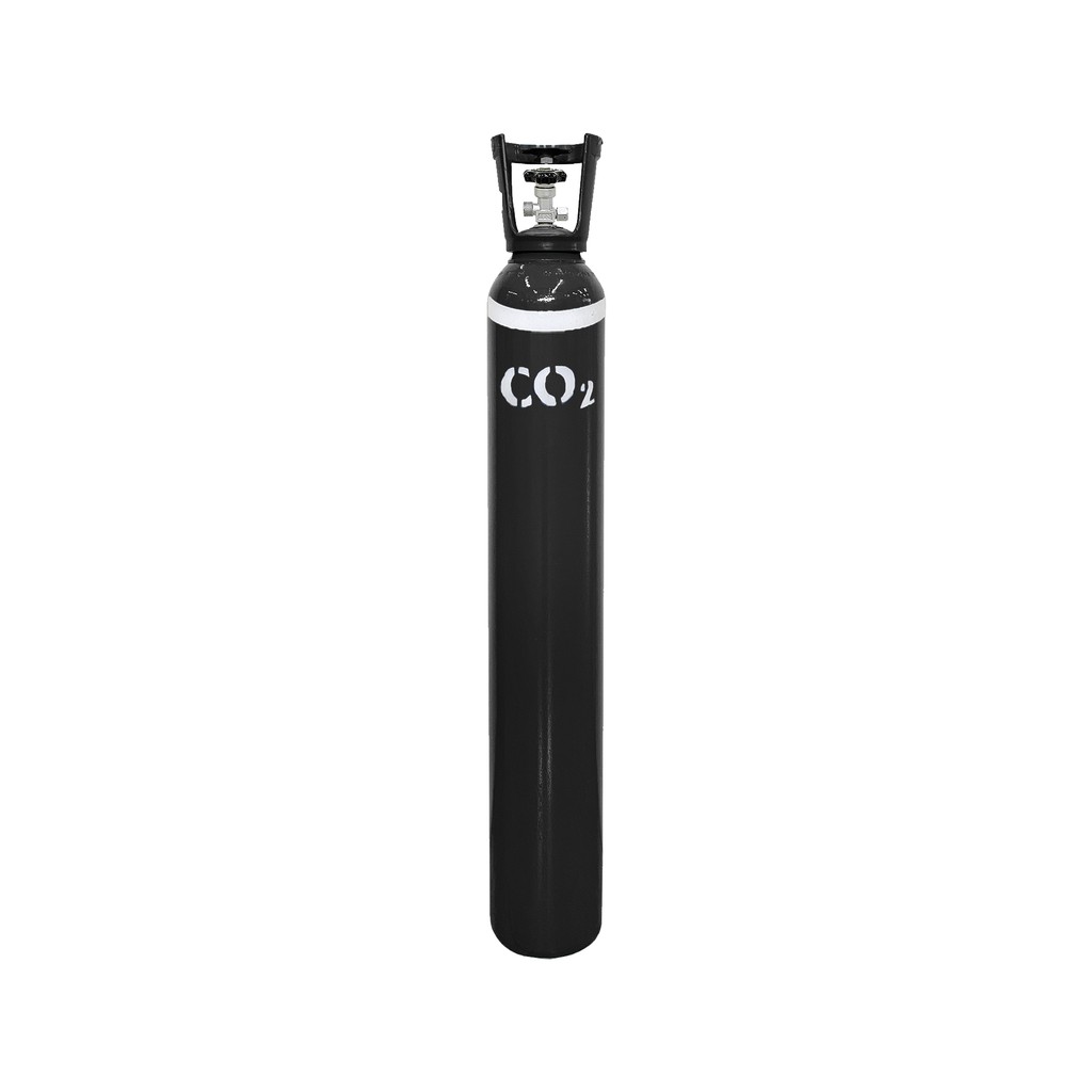 UMEGA ถังแก๊ส CO2 ขนาด 1.5คิว พร้อมการ์ดมือจับ พร้อมCO2เต็มถัง