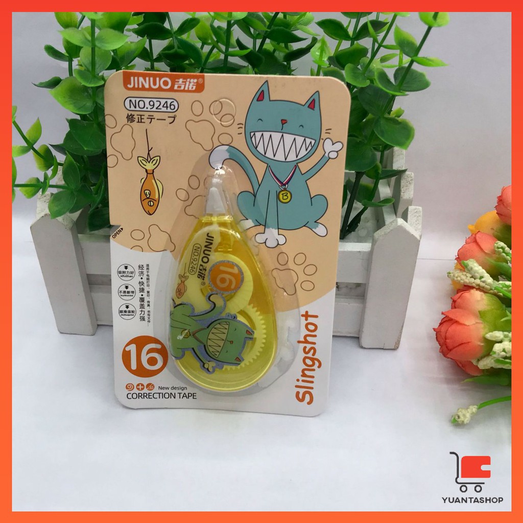 เทปลบคำผิด การ์ตูน อย่างดี 5 มม. ยาว8,16เมตร ลบปากกา ขนาดเล็ก  correction tape ราคา ถูกที่สุด ดีลบีเคเค แกลเลอรีภาพที่ 7