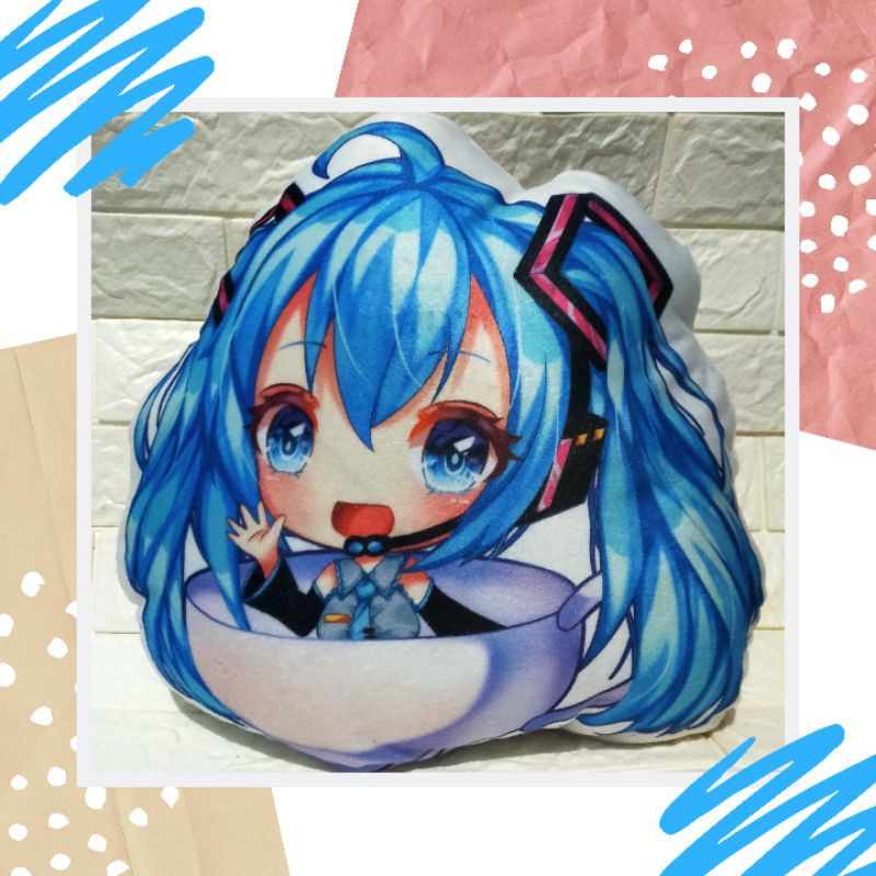 หมอน Plushie หมอนอนิเมะ vooid miku Hatsune