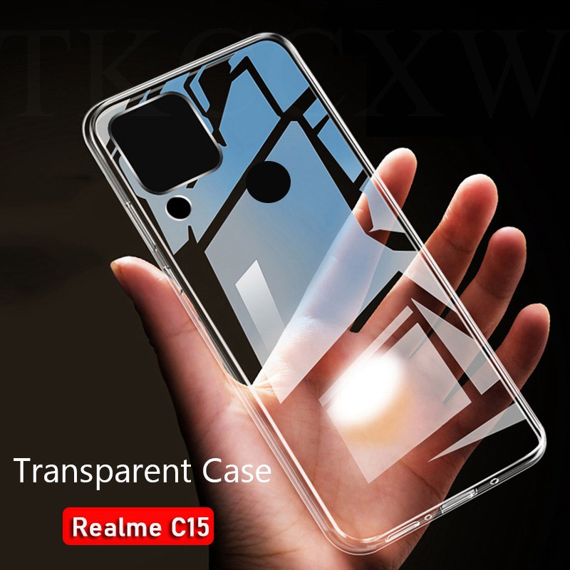 Realme C15 C11 C2 3 Pro C1 2019 A1K เคสโทรศัพท์มือถือแบบบางพิเศษสำหรับ