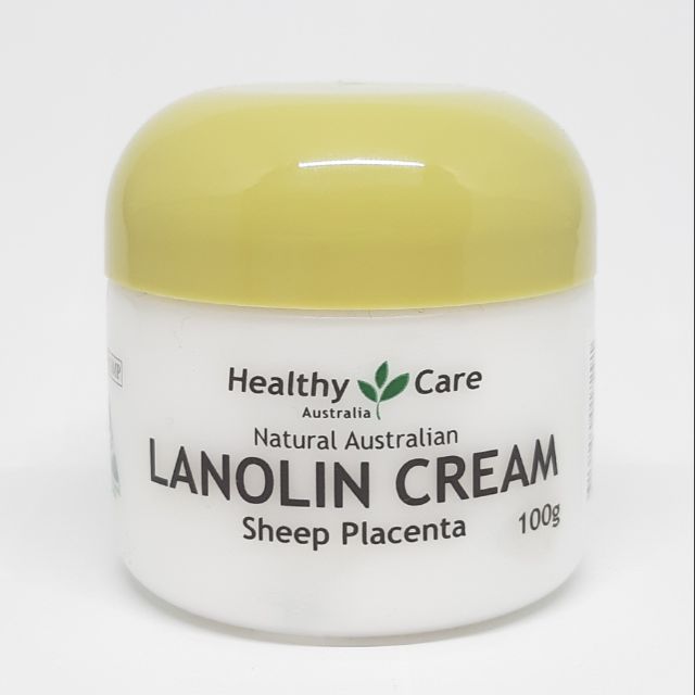 ครีมรกแกะ Healthy Care Lanolin Cream with sheep placenta 100g🐑💯‼️🇦🇺