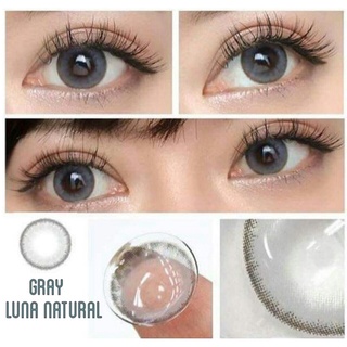 คอนแทคเลนส์ 🎉Luna Natural Gray🎉(Gaezz Secret)Adelaสีเทาขนาดมินิ💝 สวยขายดี มีค่าสายตา