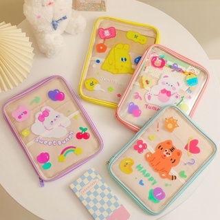 กระเป๋าไอแพด PVC ใสบริ้งๆ 🐻กระเป๋าใส่ไอแพด กระเป๋าไอแพด กระเป๋าipad ipad ขนาด 11 นิ้ว 🇹🇭พร้อมส่ง 🇹🇭