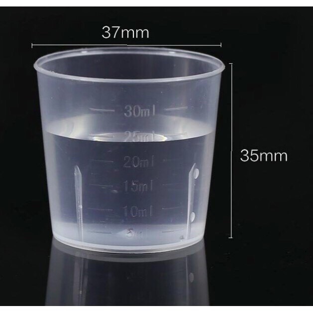 แก้วน้ําพลาสติกสําหรับเครื่องสําอาง 30ml, 50ml