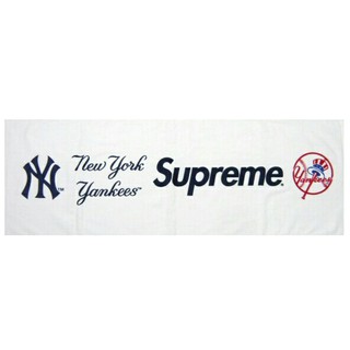 PROSPER - Supreme X New York Yankees  Hand Towel White