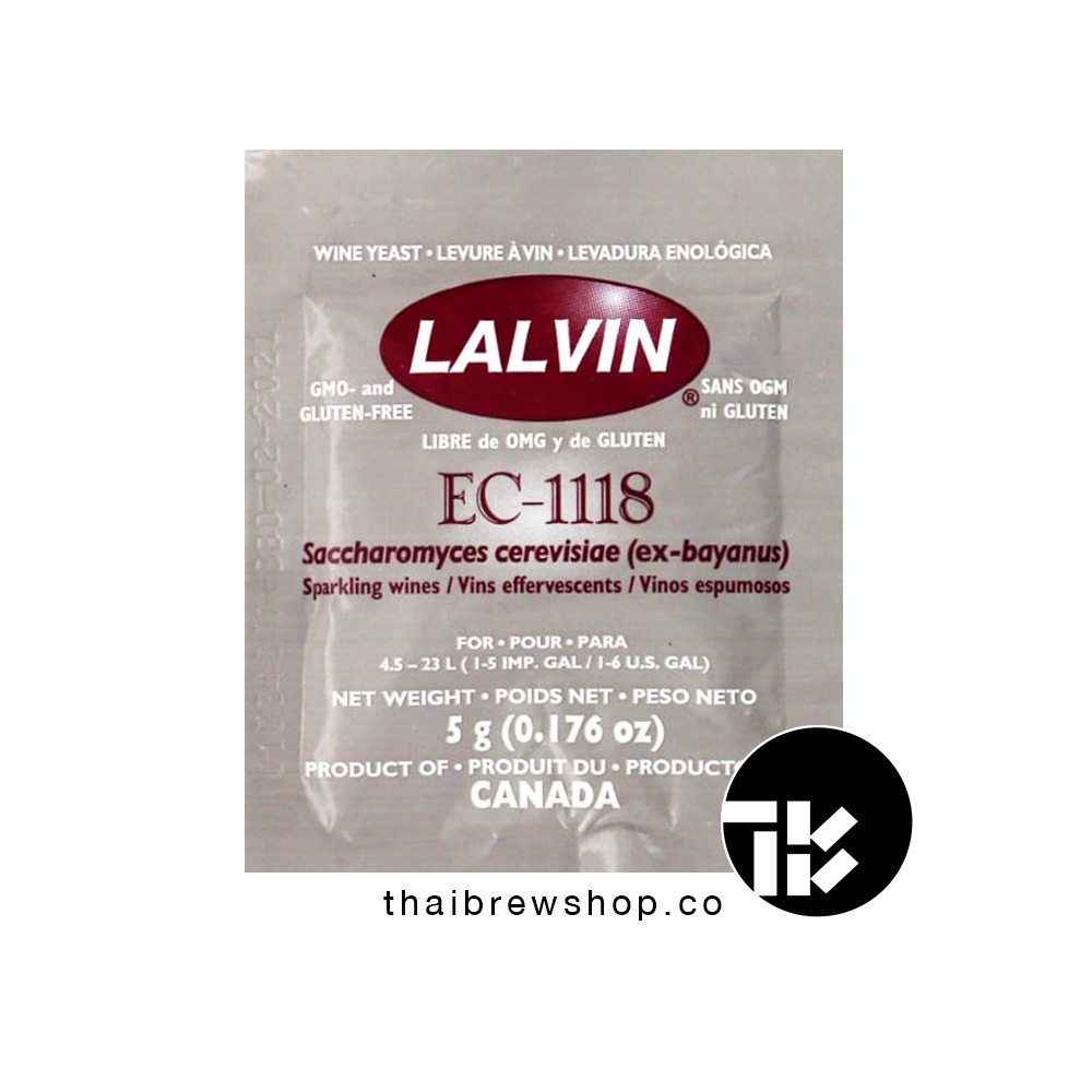 Lalvin Champagne EC-1118 Wine Yeast
