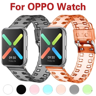 สายนาฬิกาข้อมือซิลิโคน 41 มม . 46 มม . สําหรับ Oppo Smart Watch