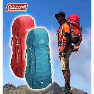 Coleman กระเป๋าเดินป่า ปีนเขา ขนาด30L มี rain cover คลุมกันฝน สีสันสดใส มีของพร้อมส่งไว