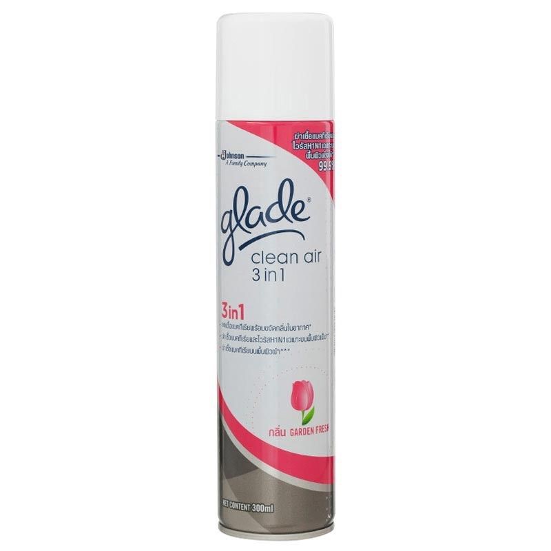 Glade Clean Air 3 in 1 สเปร์ยฆ่าเชื้อไวรัส