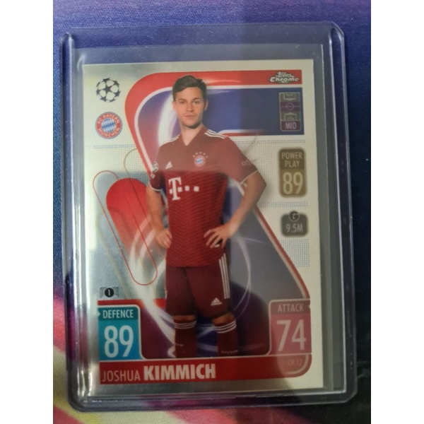 2021-22 Topps Match Attax Joshua Kimmich Chrome