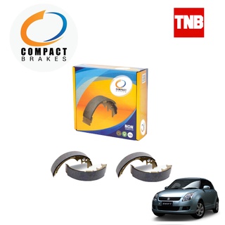 COMPACT ผ้าเบรคหลัง ก้ามเบรคหลัง Suzuki Swift 1.5 ซูซูกิ สวิฟ ปี 2007-2011