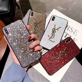 Xiaomi Mi Mix 2s Mi 8 Lite A1 A2 Mi 9 Diamond Glitter Bling Unique Design Back Hard Case Cover With Soft Bumper