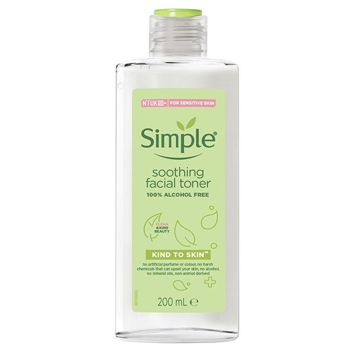 ซิมเพิล Toner ซูทติ้ง 200เฟเชียล โทนเนอร์มล.Simple SoothingFacial 200ml.