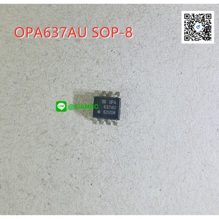 IC ไอซี OPA637AU SOP-8 สินค้าพร้อมส่ง สต๊อกสยาม เพอร์เชสซิ่ง