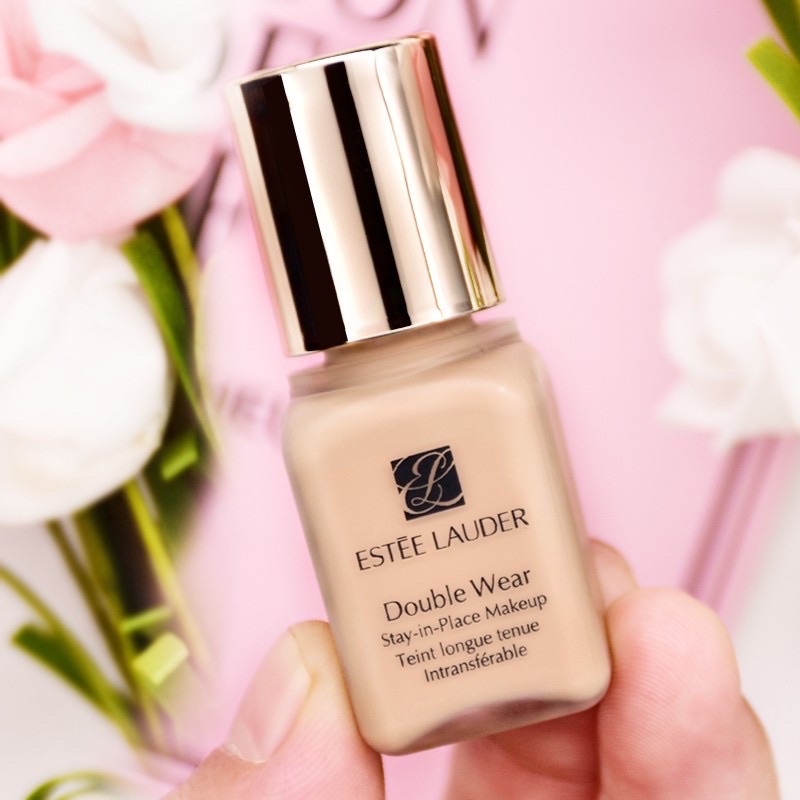 เเท้💯 Estee Lauder รองพื้นชนิดน้ำ สำหรับผู้หญิงเอเชีย Estee Lauder Double Wear สี 1C1 Cool Bone 7ml.
