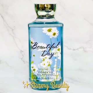 "BEAUTIFUL DAY" Bath &amp; Body Works Signature Collection   Gel Bath 295 ml หญิงสาวที่เปล่งประกายความสดใส ร่าเริง มีเสน่ห์