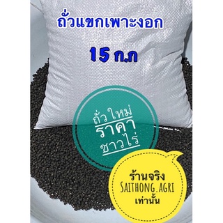 ถั่วแขกเพาะงอก sorted grade ราคายกกระสอบ 15กก.เหมาะต่อการเพาะถั่วงอก