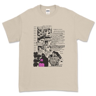 เสื้อยืดวินเทจเสื้อยืด ลายการ์ตูน The 1975 - COMICS-4XL