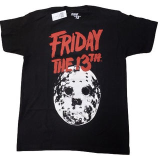 HH เสื้อยืดหนังภาพยนต์ สยองขวัญ FRIDAY the 13th. ลิขสิทธิืแท้ ปี 2020 เสื้อยืดผ้าฝ้าย