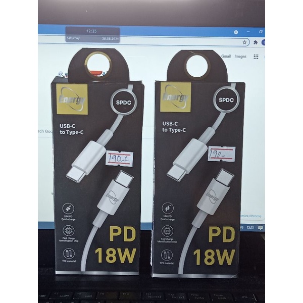 สายชาร์จ Type-c Energy 18W แบรนด์ Energy