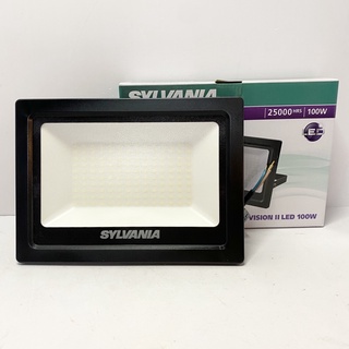 Sylvania LED 100W โคมไฟ สปอร์ตไลท์ ฟลัดไลท์ IP65 แสงสีขาว แสงนุ่ม