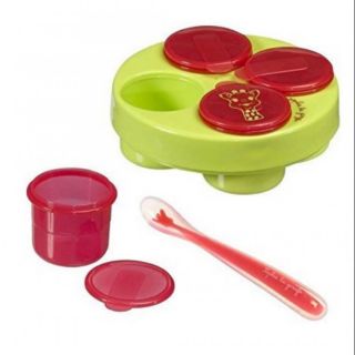 Sophie Meal Set! เก็บอาหารลูกสามารถแช่แข็งได้