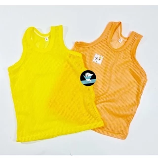 เสื้อเด็ก กล้ามรู & แขนกุดรู เสื้อกล้ามเด็ก ส่ง set 6 ตัว(M/L/XL) , set 4 ตัว(1/2/3) (KD28)