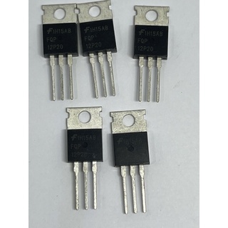 FQP12P20 P-FET 12A 200V  แพ็คละ 5 ตัว