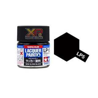 Tamiya Lacquer Paint LP-5 Semi Gloss Black