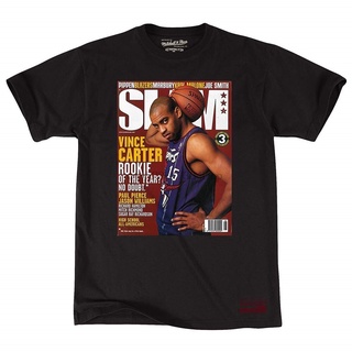 เสื้อยืดแขนสั้น ผ้าฝ้าย 100% พิมพ์ลาย Raptors Carter Slam พลัสไซซ์ สําหรับผู้ชาย