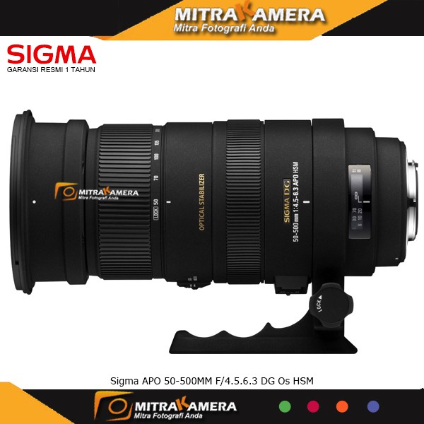 SIGMA APO 50-500mm F4.5-6.3 DG OS HSM