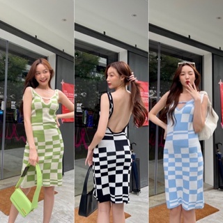 Sexy dress💚🖤💙 ราคา 320฿