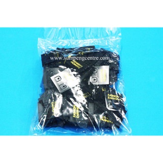 แป้นต่างหูสีดำ (100 ชิ้น),  Black Earring Pads(100 pieces)