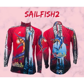 JK Thailand เสื้อตกปลา SAILFISH V2 ป้องกันรังสี UV 80% แห้งเร็ว