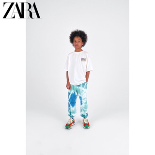 Zara ใหม่ เสื้อยืด พิมพ์ลาย สําหรับเด็กผู้หญิง