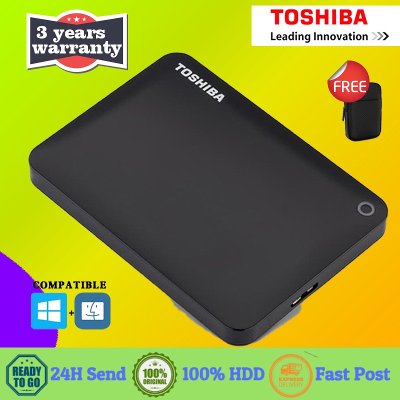 Free trial Toshiba HDD Hard Disk 2TB 1TB Hard Disk 2.5'' Portable External Hard Drive HD USB3.0 External Disk Harddisk