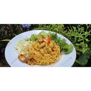 บะหมี่กรอบ ใส่ไข่พิเศษ ตราลิ้มง่วนกี่ ทอดด้วยน้ำมันปาล์มใหม่ แพคสูญญากาศ