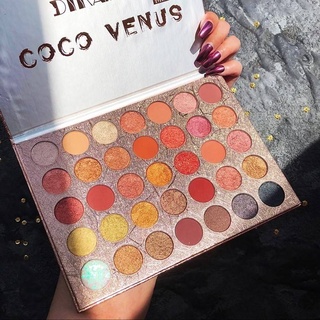 (ของแท้) อายแชโดว์ พาเลท DIKALU COCO VENUS  อายแชโดว์ เนื้อครีม กันน้ำ 35สี