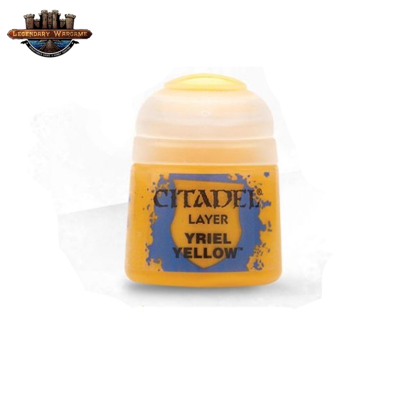 [BSAพร้อมส่ง] Citadel : LAYER : YRIEL YELLOW (12ML) สีอะคริลิคสำหรับทาโมเดล