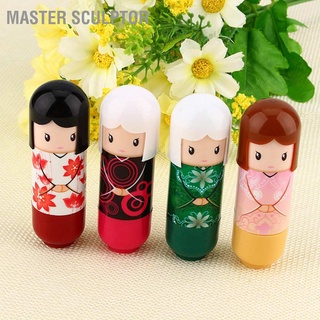 ลิปสติกลิปบาล์ม Master Sculptor น่ารักเพิ่มความชุ่มชื้น 4 สี