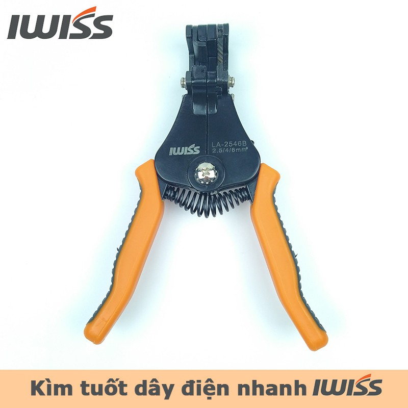 IWISS LA-2546B คีมปอกสายไฟด่วน