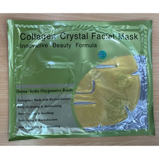 collagen crystal facial mask 60g สุดคุ้ม10ชิ้น100บาท ส่งฟรีคะ