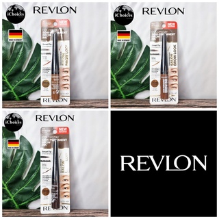 [Revlon] ColorStay Semi-Permanent Brow Ink with Spoolie Brush 2.8 ml เรฟลอน หมึกเขียนคิ้ว กึ่งถาวร พร้อมแปรงปัด