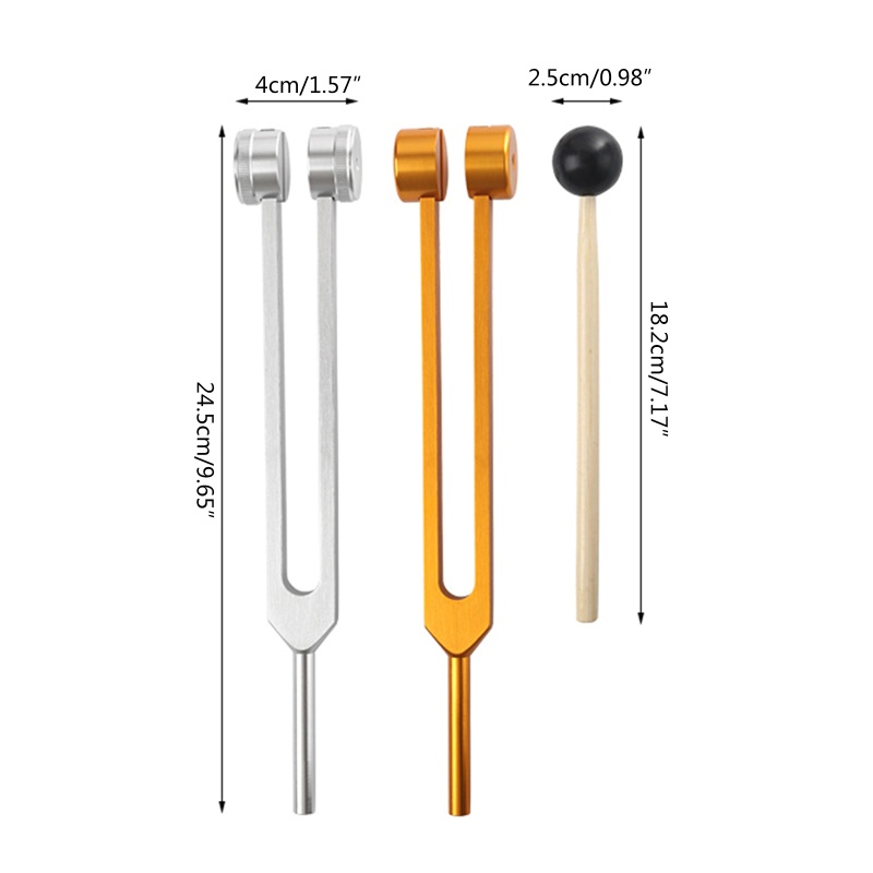 Aoto ส้อมจูนเสียงทางการแพทย์ น้ําหนักเบา 64 Hz ความถี่ต่ํา ราคา ถูกที่สุด ดีลบีเคเค แกลเลอรีภาพที่ 2