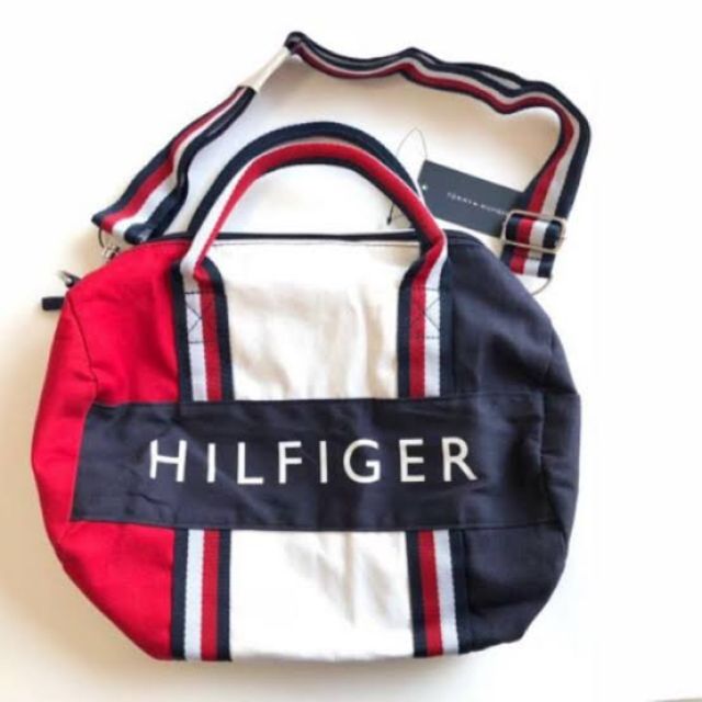 Tommy hilfiger mini duffle bag hot sale