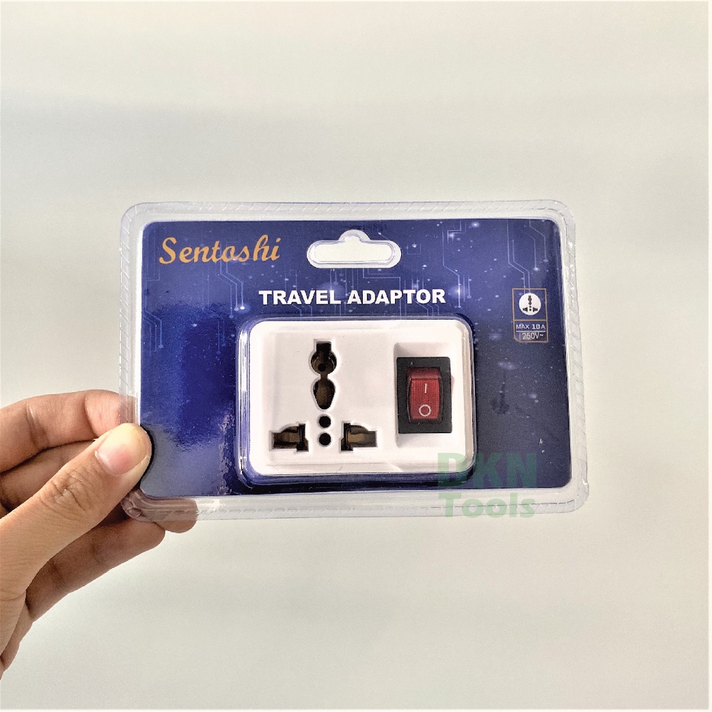 ปลั๊กแปลงเอนกประสงค์ travel adaptor แบบเดี่ยว รุ่น 709-1 รูปที่ 2