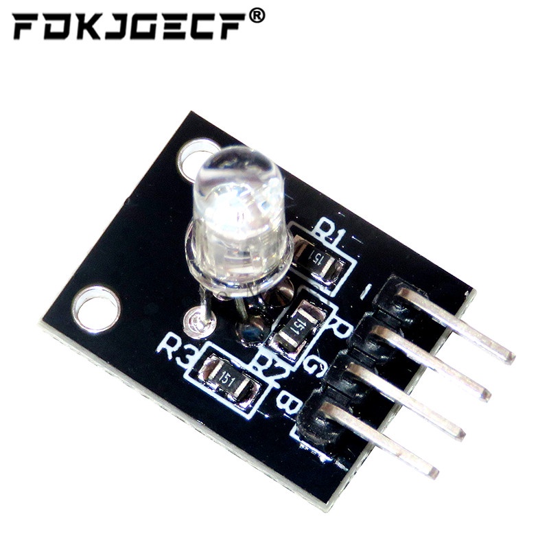 4pin KY-016 สามสี 3 สี RGB LED Sensor โมดูลสําหรับ Arduino DIY Starter Kit KY016