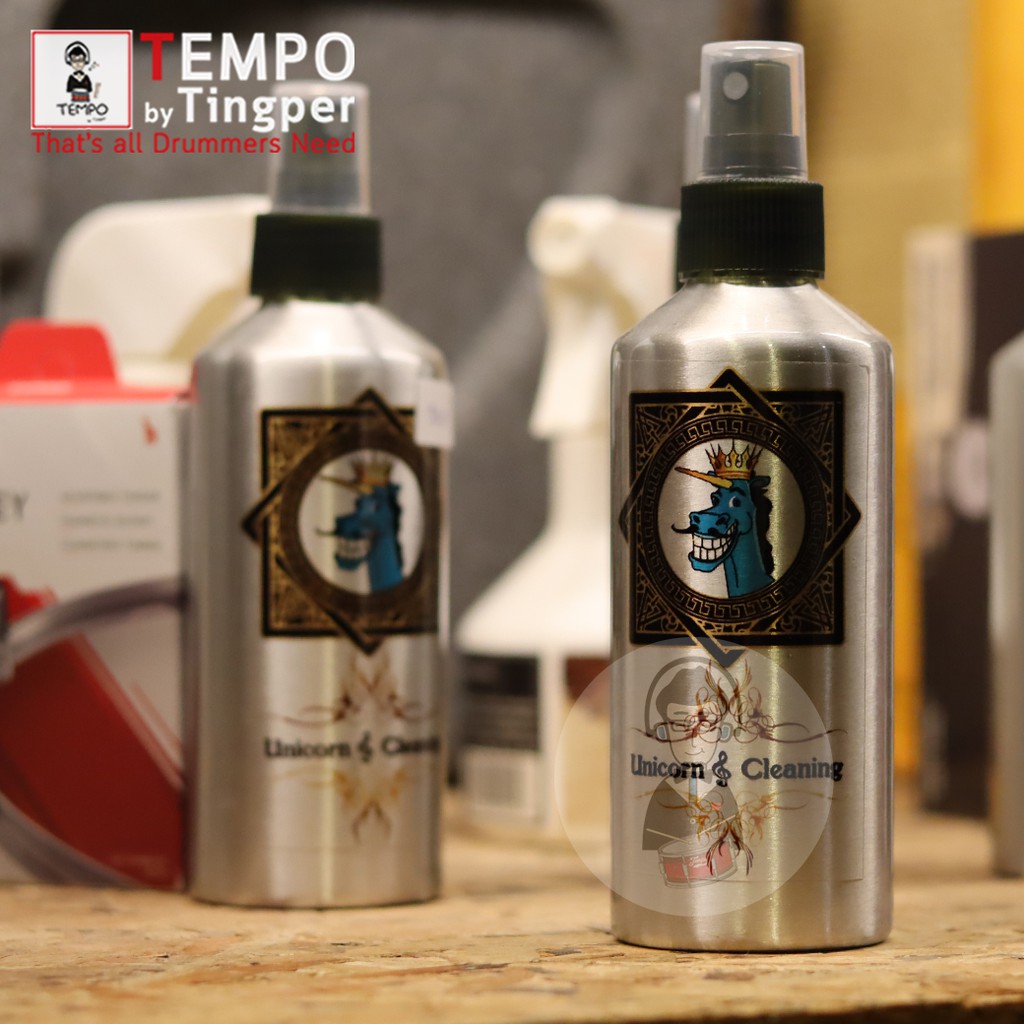 น้ำยาเช็ดกลอง Nicorn Cleaning 250ml  แถมฟรีผ้าไมโครไฟเบอร์ - รูปที่ 3