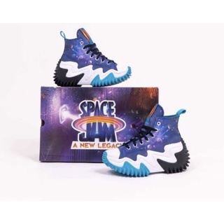 Converse Run Star Motion x Space Jam A New Legacy หุ้มข้อ แบบใหม่ล่าสุด พร้อมส่ง 36-44 แถมกล่อง