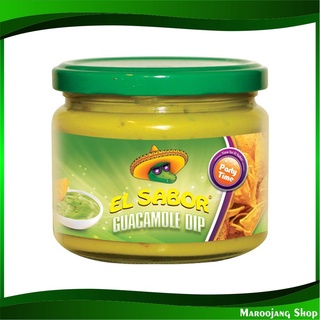 กัวคาโมเล่ ดิป 300 กรัม เอล ซาบอร์ El Sabor Guacamole Dip ซอส กัวคาโมเร่ กัวคาโมเล กัวคาโมเร ซอสปรุง ซอสปรุงรส กัวคาโมแล